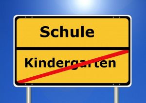 Schild Schule-Kindergarten