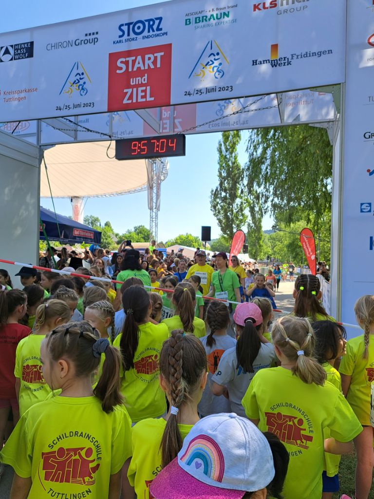 Kinder bei Run and Fun