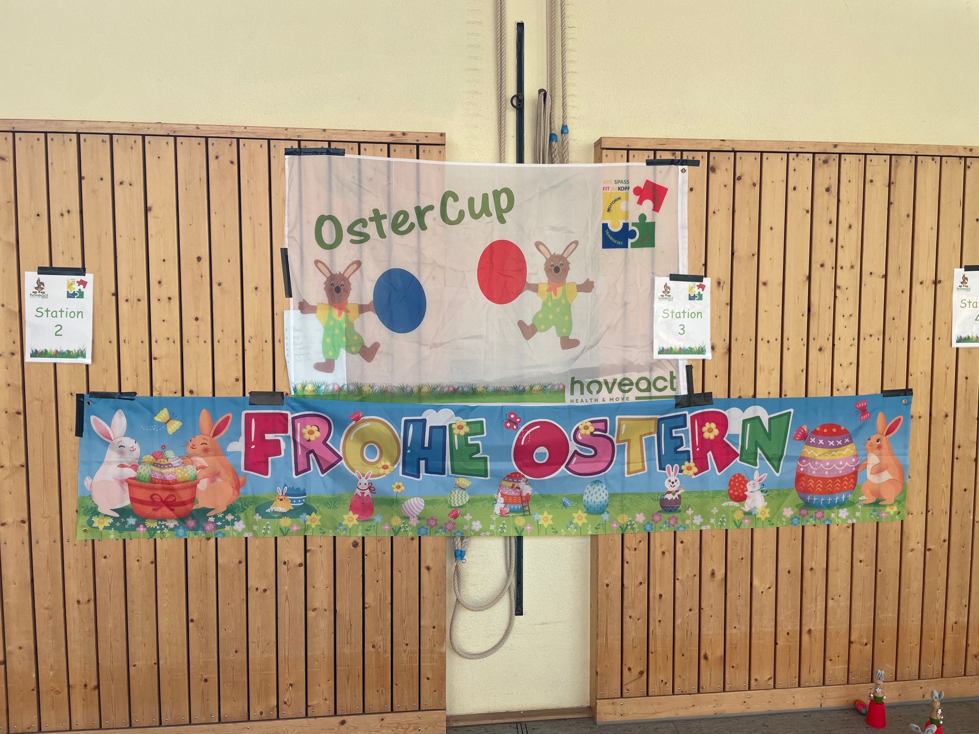 Ostercup in der Turnhalle