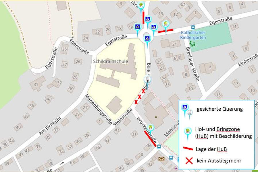 Plan Hol- und Bringzonen