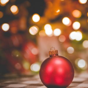 Weihnachtskugel dekorativ